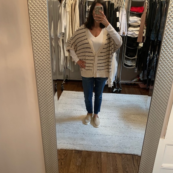 Free People Tops - Free people oversized knit sweater